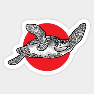 sea turtle Sticker